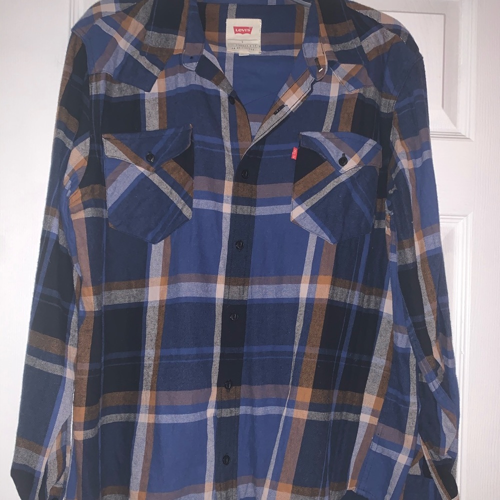 Flannel Button-Down